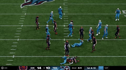 Madden NFL 25 - 26 Rosters Titans VS Bears - Cam Ward VS Caleb Williams