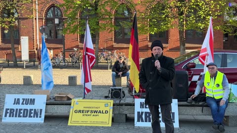 Greifswald - Jens - Eröffnung und seine Rede 05-05-2025