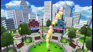 Wii Play: Motion - Cone Zone Scoop Mode