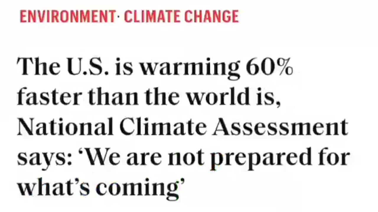 How is it possible for every single country to be warming at a faster rate.