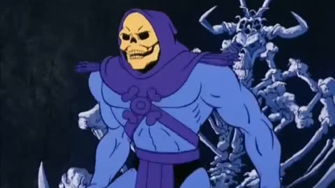 Skeletor having the most pleasant day