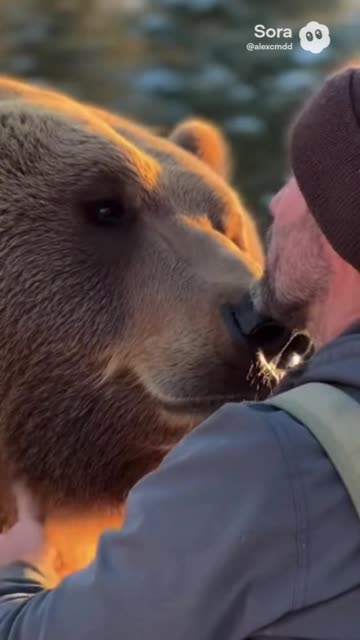 He Thought The Bear Was Attacking... Until He Saw THIS! 😱