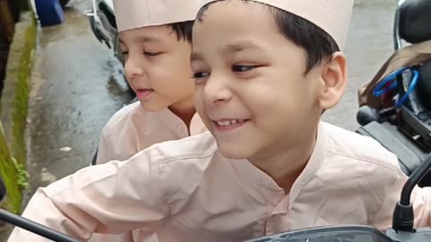 Learning “Bismillah” Before Eating