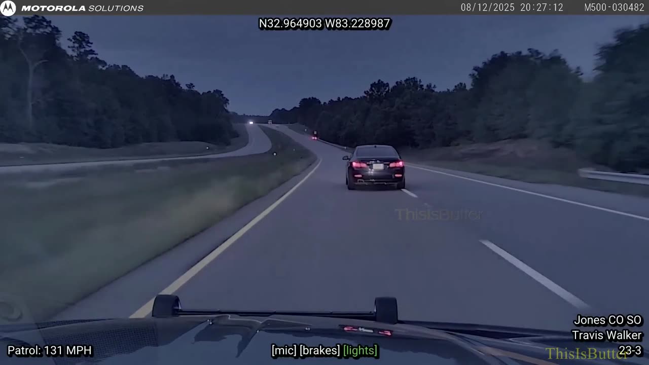 Woman leads GA deputies on 140-mph chase, uses blinker to follow move over law