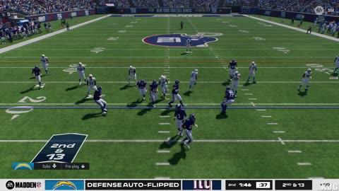 Madden NFL 26 - New York Giants vs Dallas Cowboys