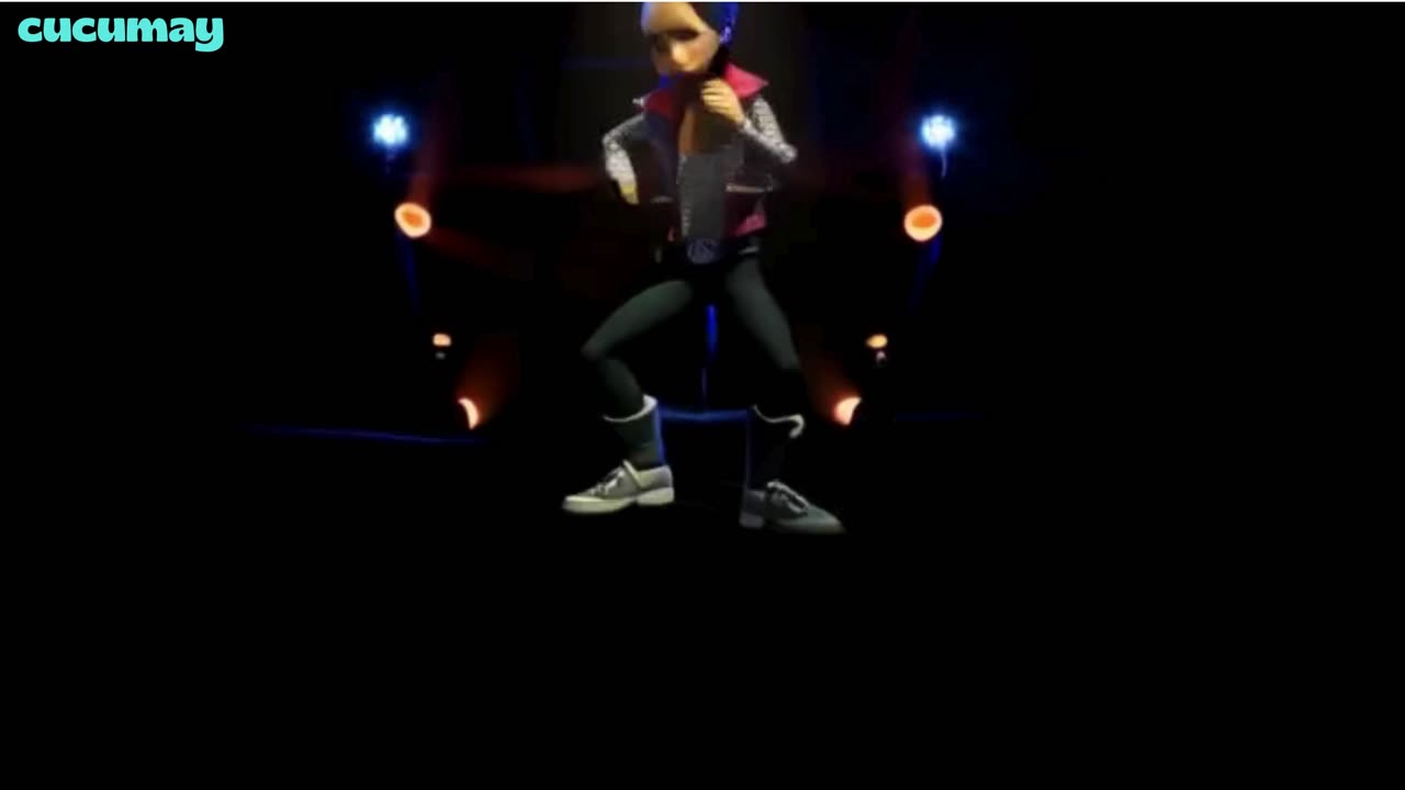 A frog croaks under a spotlight