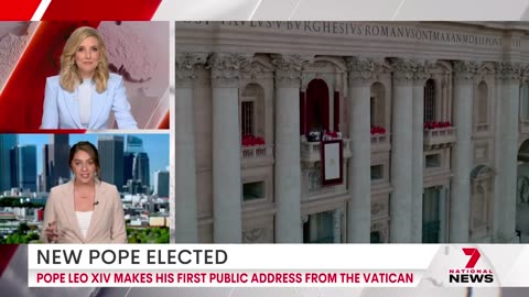 American-born missionary elected as new Pope _ 7NEWS Australia