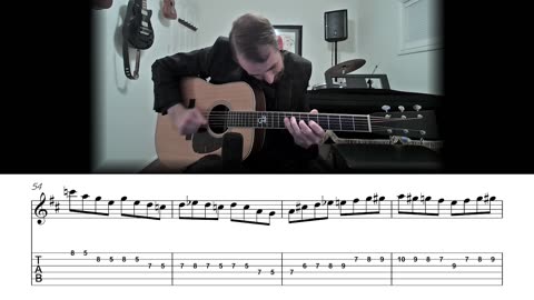 Cluck Old Hen - Bluegrass Flatpicking Guitar Lesson (Sheet Music + TAB)