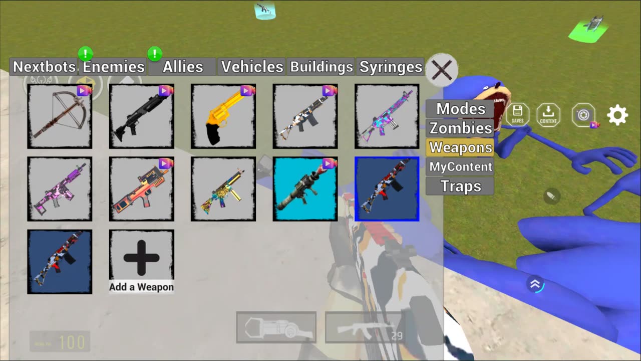 Nextbots Playground Mod 36