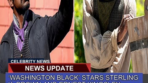 Washington Black Stars Sterling K Brown and Ern