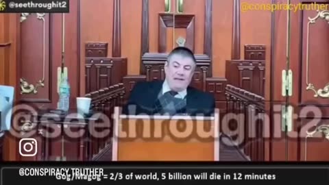 5 billion will die in 12 minutes