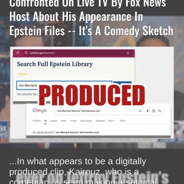 Fact Check: Video Does NOT Show Jon-Bernard Kairouz Actually Confronted On Fox News About Epstein