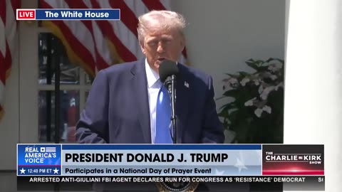 "ANY OIL THAT ANYBODY TAKES FROM IRAN IS NOT ALLOWED TO DO BUSINESS IN AMERICA"