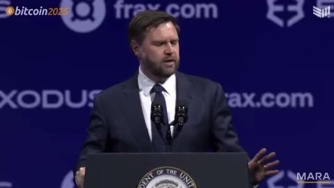 JD vance Said united the States needs to take advantage of the long term strategic impact of Bitcoin