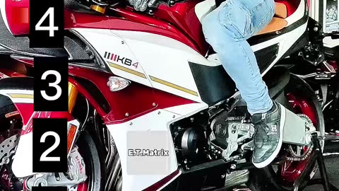 Maximum speed for each gear on a Bimota KB4