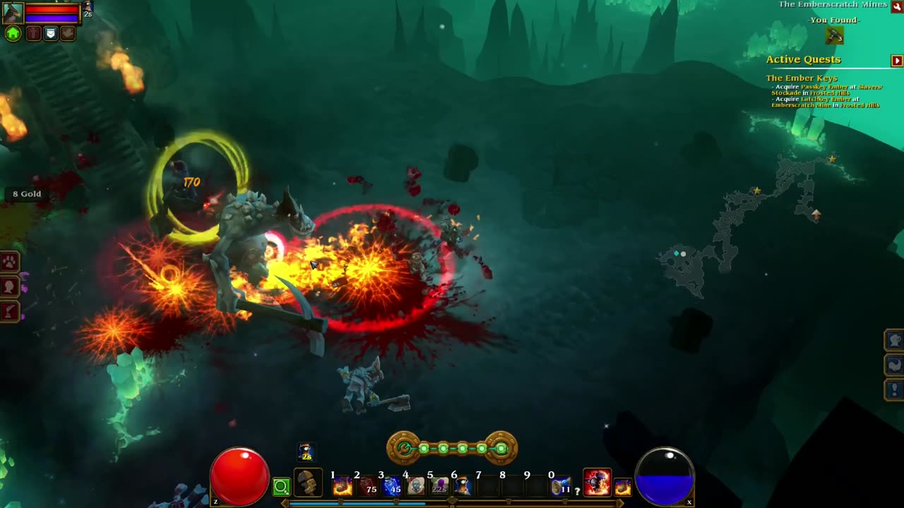 Torchlight II - King Pogg - Boss Fight [Engineer]