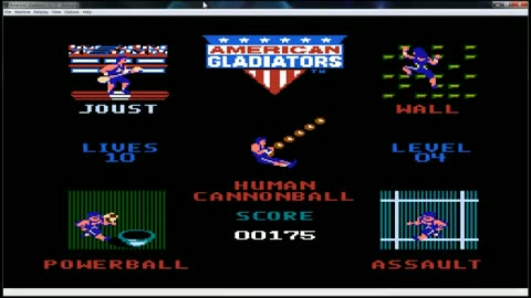 American Gladiators (NES)(Part 2)