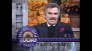 October 11, 1994 - Fajita Pizza at Noble Roman's & Promo for Burt Reynolds on 'Today'