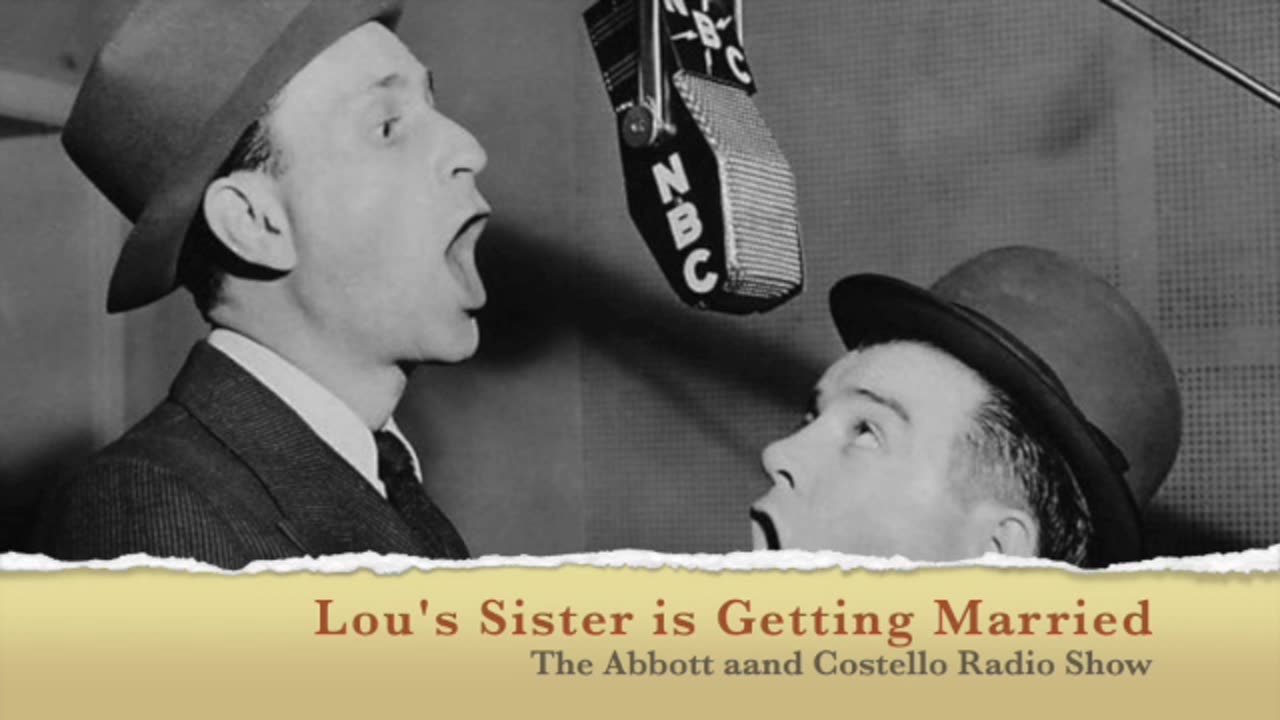 Lou's Sister is Getting Married