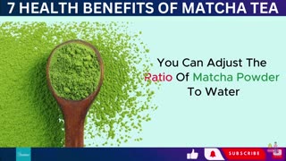 MATCHA GREEN TEA BENEFITS - 8 Reasons to Start Drinking Matcha Tea