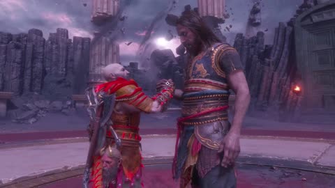 God of War Ragnarok Valhalla - Kratos vs Tyr Fight Round Three (Valhalla DLC).