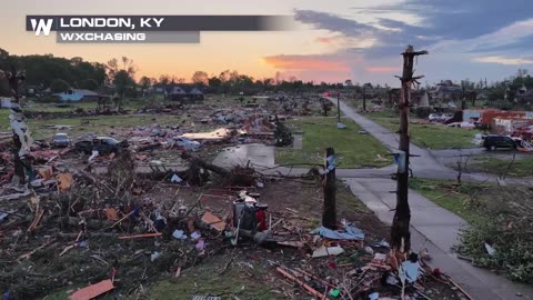 At least 20 people killed by tornado in Laurel County, Kentucky - mayor tells WKYT