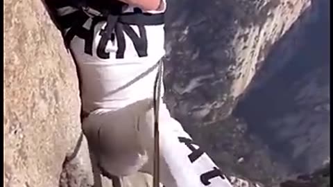 Mountain Climbing Gone Wrong #shorts Mount Huangshan #ytshorts