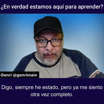 ¿En verdad estamos aquí para aprender? #genrimain