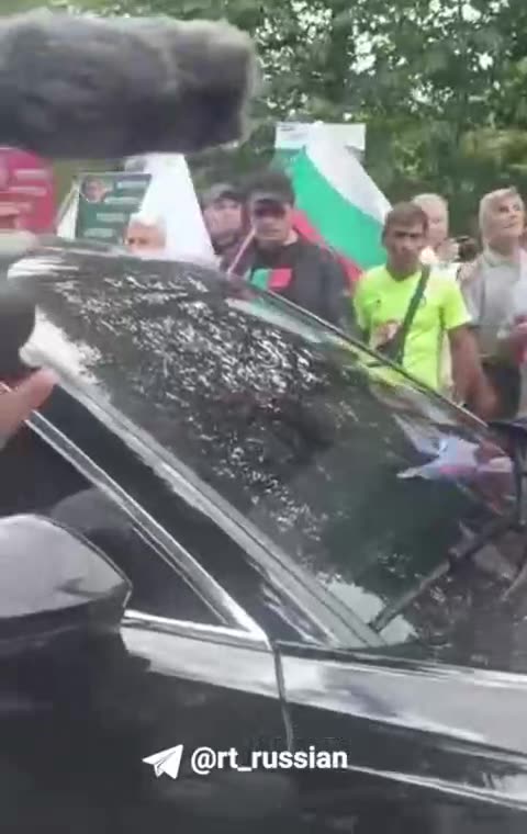 Ursula von der Leyen was greeted in Bulgaria with cries of "Nazi!"