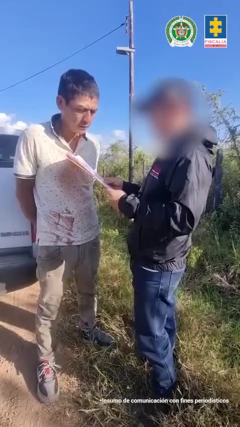 CAPTURADO POR HOMICIDIO EN PALERMO, HUILA