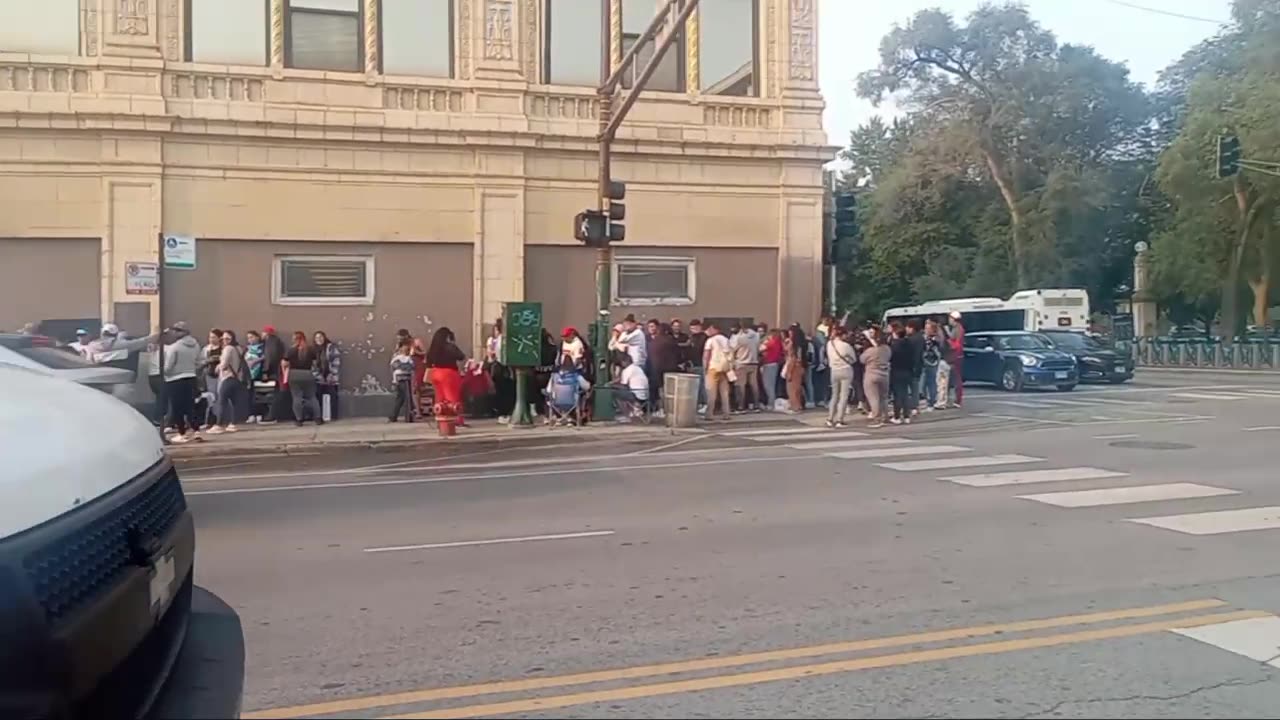 Illegals at The Public Aid Office on the Westside of Chicago