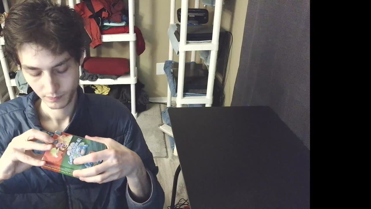 Failed Attempt To Unbox The Pokemon Trading Card Game Deck That Is Comprised Of 151 Pokemon Cards