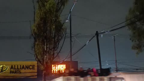 Truck Drivers Helping Transport People Who Were Stranded at Flood Points on Lopez Portillo