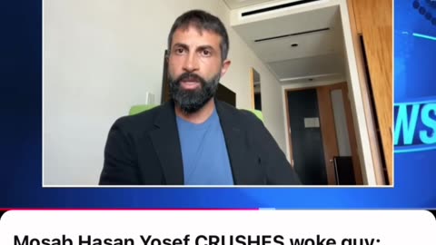 Mosab Hasan Yosef Crushes Woke Guy