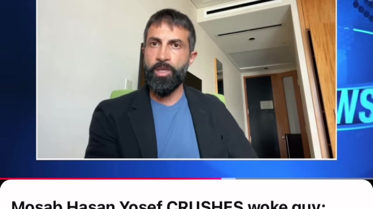 Mosab Hasan Yosef Crushes Woke Guy