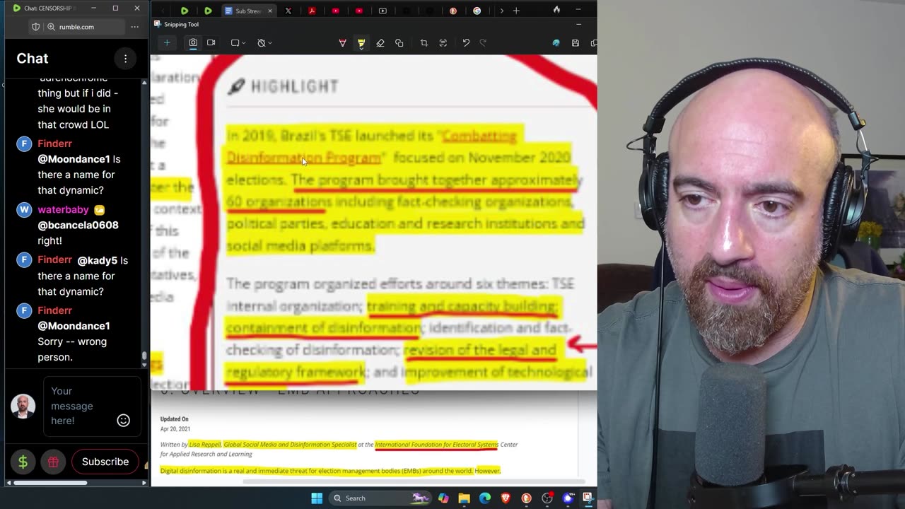 Controlling Judges & Prosecutors Around The World - Subscriber Stream Rule Of Law Hour 1