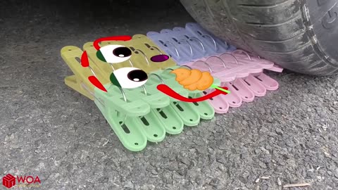 Experiment Car vs Jelly ,Toothpaste, Coca Cola | Crushing Crunchy & Soft Things by Car |Woa Doodland