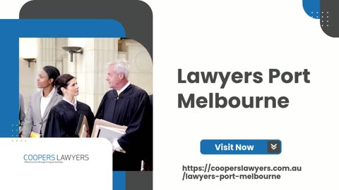 How Lawyers in Port Melbourne Bring Precision to Complex Legal Currents