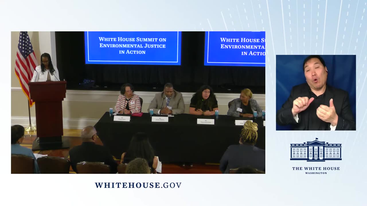 CEQ Summit - White House Summit on Environmental Justice in Action