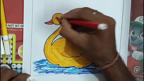 How To Draw A Duck!! # Shorts# Drawing #Kids drawing