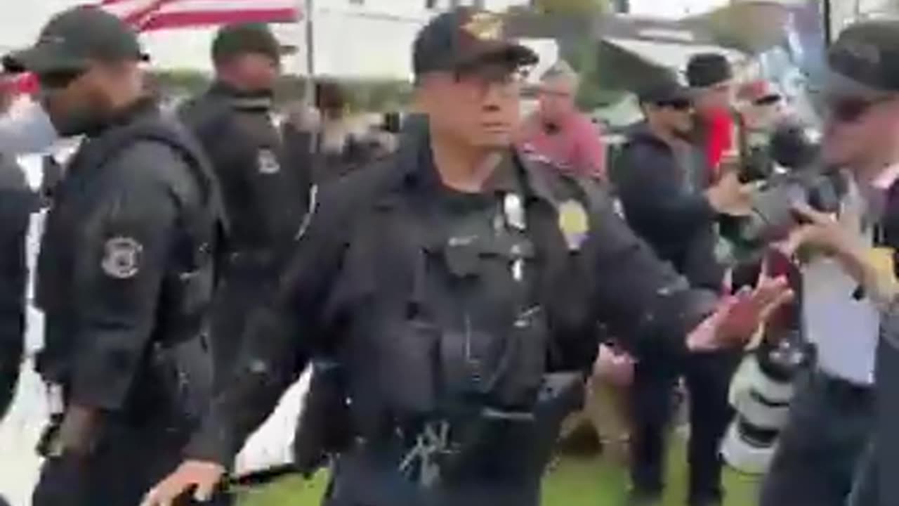 Far-left agitator George Slivka arrested for attacking America First Patriots