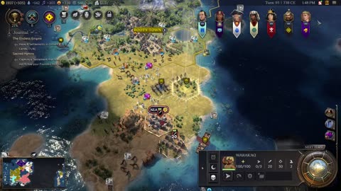 Pachacuta of Inca, Marathon, Deity - Sid Meier's Civilization 7!