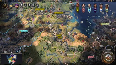 Pachacuta of Inca, Marathon, Deity - Sid Meier's Civilization 7!