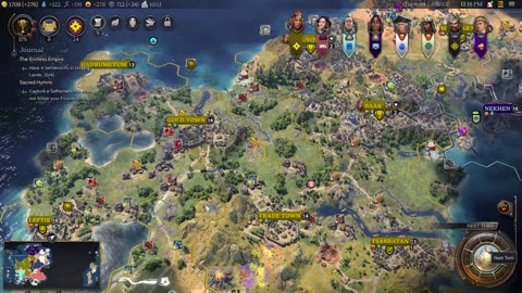 Pachacuta of Inca, Marathon, Deity - Sid Meier's Civilization 7!
