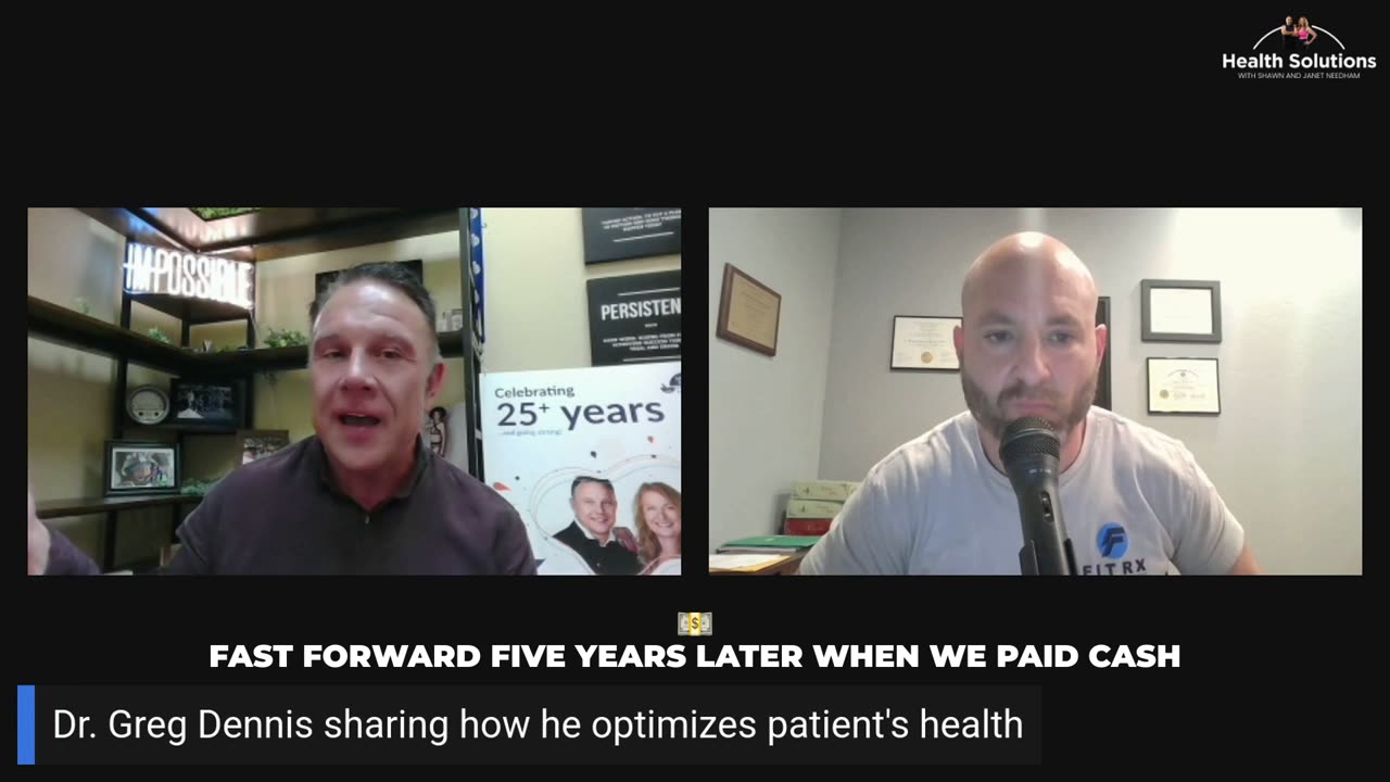 Paying Cash for Health Insurance with Dr. Greg Dennis