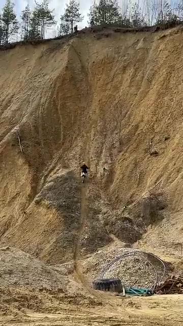 Wall of Death Hill Climb 🏍️💥 | Extreme Motorcycle Challenge