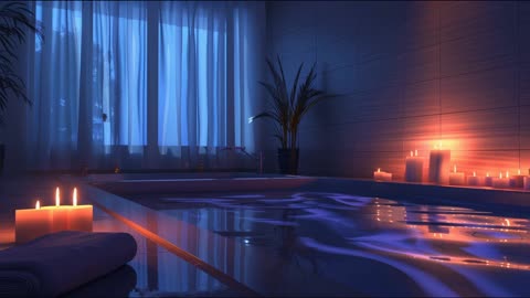 6 Hours of Calm Piano and Cicadas | Night Nature Ambience for Sleep or Focus