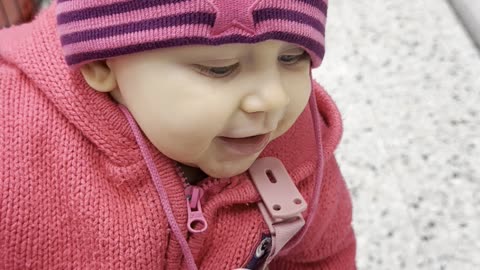 Baby Kayla in the Toy Section — So Excited! 🧸🎉