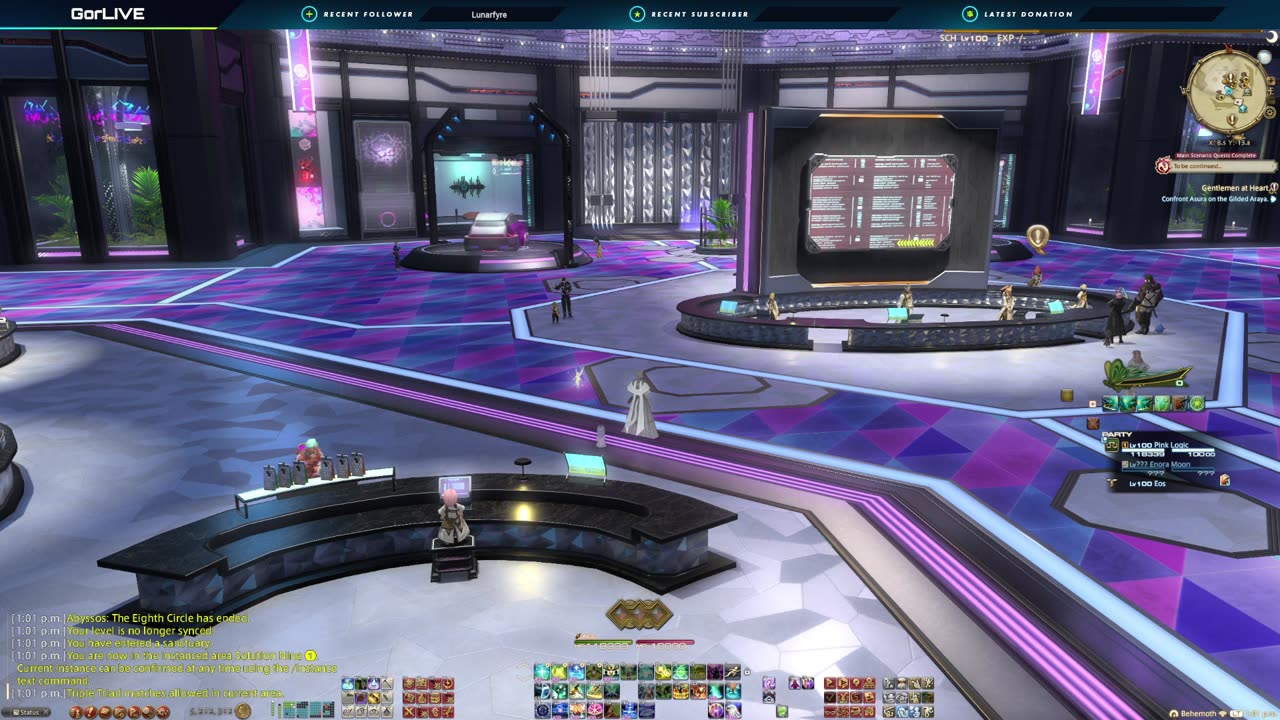 Leveling Scholar in Dungeons