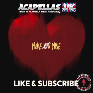 Toby Romeo & Roger Sanchez - Make You Mine [Acapella]